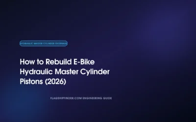 How to Rebuild E-Bike Hydraulic Master Cylinder Pistons (2026)
