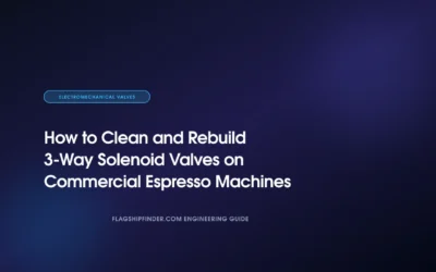 How to Clean and Rebuild 3-Way Solenoid Valves on Commercial Espresso Machines (2026)