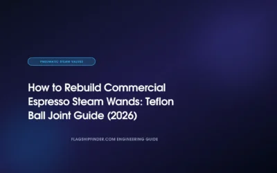 How to Rebuild Commercial Espresso Steam Wands: Teflon Ball Joint Guide (2026)
