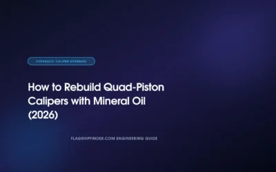 How to Rebuild Quad-Piston Calipers with Mineral Oil (2026)
