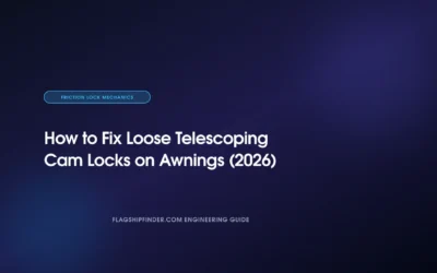 How to Fix Loose Telescoping Cam Locks on Awnings (2026)