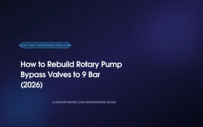 How to Rebuild Rotary Pump Bypass Valves to 9 Bar (2026)