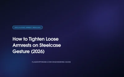 How to Tighten Loose Armrests on Steelcase Gesture (2026)