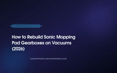 How to Rebuild Sonic Mopping Pad Gearboxes on Vacuums (2026)