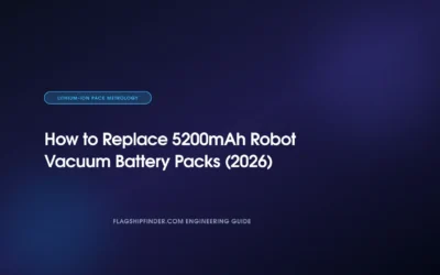 How to Replace 5200mAh Robot Vacuum Battery Packs (2026)