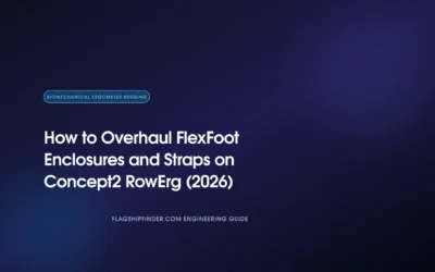 How to Overhaul FlexFoot Enclosures and Straps on Concept2 RowErg (2026)