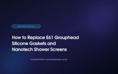 How to Replace E61 Grouphead Silicone Gaskets and Nanotech Shower Screens (2026)