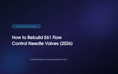 How to Rebuild E61 Flow Control Needle Valves (2026)