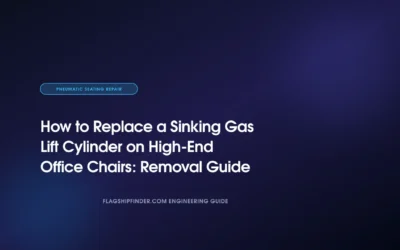 How to Replace a Sinking Gas Lift Cylinder on High-End Office Chairs: Removal Guide (2026)