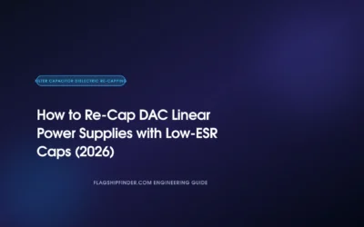 How to Re-Cap DAC Linear Power Supplies with Low-ESR Caps (2026)