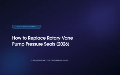 How to Replace Rotary Vane Pump Pressure Seals (2026)