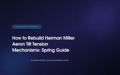 How to Rebuild Herman Miller Aeron Tilt Tension Mechanisms: Spring Guide (2026)