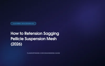 How to Retension Sagging Pellicle Suspension Mesh (2026)