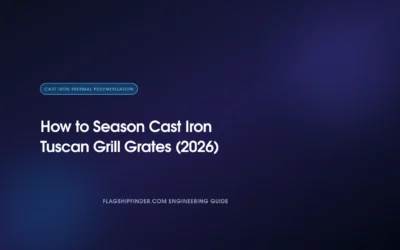 How to Season Cast Iron Tuscan Grill Grates (2026)