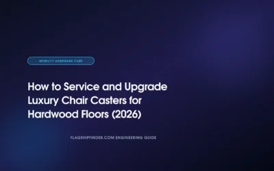 How to Service and Upgrade Luxury Chair Casters for Hardwood Floors (2026)