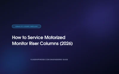 How to Service Motorized Monitor Riser Columns (2026)