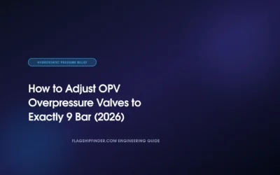How to Adjust OPV Overpressure Valves to Exactly 9 Bar (2026)