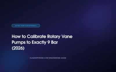 How to Calibrate Rotary Vane Pumps to Exactly 9 Bar (2026)