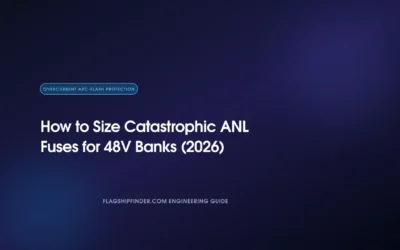 How to Size Catastrophic ANL Fuses for 48V Banks (2026)