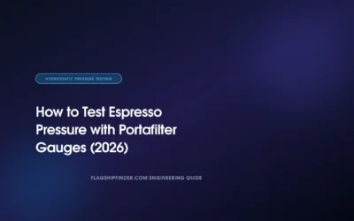 How to Test Espresso Pressure with Portafilter Gauges (2026)