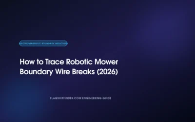 How to Trace Robotic Mower Boundary Wire Breaks (2026)