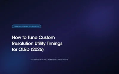 How to Tune Custom Resolution Utility Timings for OLED (2026)