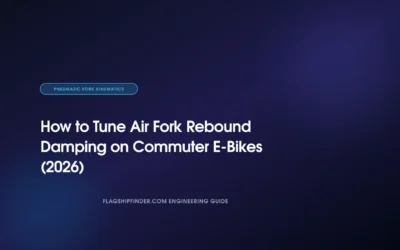 How to Tune Air Fork Rebound Damping on Commuter E-Bikes (2026)