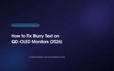 How to Fix Blurry Text on QD-OLED Monitors (2026)