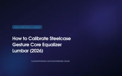How to Calibrate Steelcase Gesture Core Equalizer Lumbar (2026)