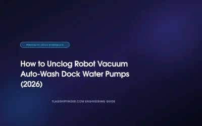 How to Unclog Robot Vacuum Auto-Wash Dock Water Pumps (2026)