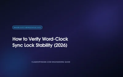 How to Verify Word-Clock Sync Lock Stability (2026)