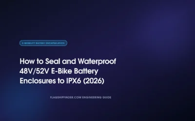 How to Seal and Waterproof 48V/52V E-Bike Battery Enclosures to IPX6 (2026)
