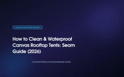 How to Clean & Waterproof Canvas Rooftop Tents: Seam Guide (2026)