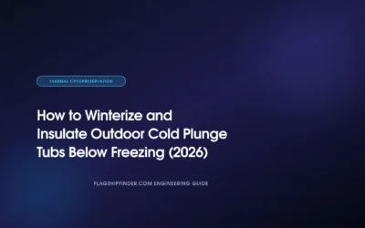 How to Winterize and Insulate Outdoor Cold Plunge Tubs Below Freezing (2026)