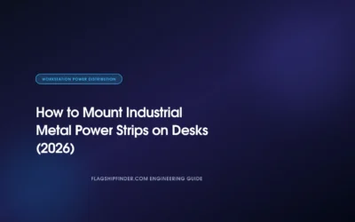 How to Mount Industrial Metal Power Strips on Desks (2026)
