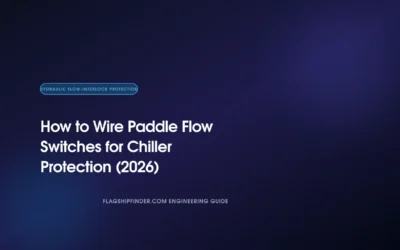 How to Wire Paddle Flow Switches for Chiller Protection (2026)